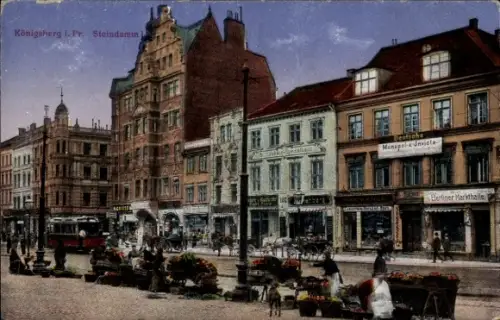 Ak Kaliningrad Königsberg Ostpreußen, Steindamm