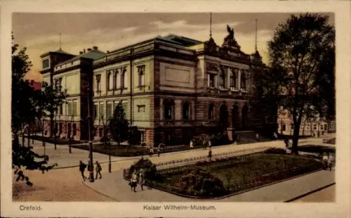 Ak Krefeld am Niederrhein, Kaiser Wilhelm-Museum