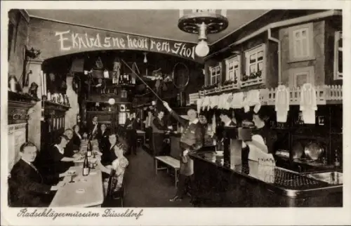 Ak Düsseldorf am Rhein, Radschlägermuseum, Mühlenstraße 8