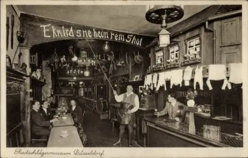 Ak Düsseldorf am Rhein, Radschlägermuseum, Mühlenstraße 8