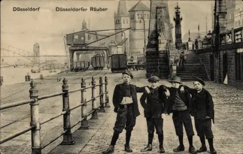 Ak Düsseldorf am Rhein, Düsseldorfer Räuber