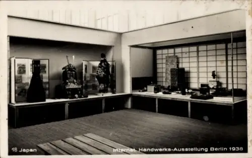 Ak Berlin, Internationale Handwerksausstellung 1938, Japan