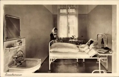 Ak Berlin Wedding, Diakonissen-Mutterhaus und Krankenhaus Paul-Gerhardt-Stift, Müllerstraße