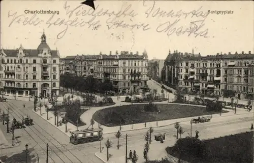 Ak Berlin Charlottenburg, Savignyplatz