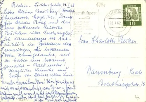 Ak Berlin Steglitz Lichterfelde, Rotherstift 2