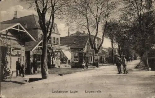Ak Lockstedt in Holstein, Lockstedter Lager, Lagerstraße