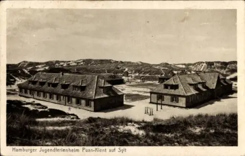 Ak Insel Sylt in Nordfriesland, Hamburger Jugendferienheim, Puan-Klent, Sylt
