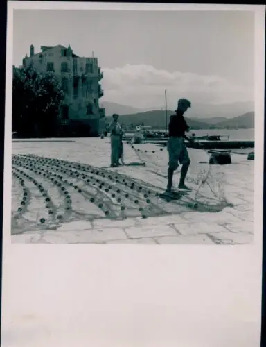 Foto Korsika, Fischfang, Fischer