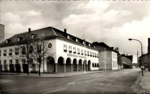 Ak Gütersloh in Westfalen, Kiebitzhof,  Städtische Sparkasse