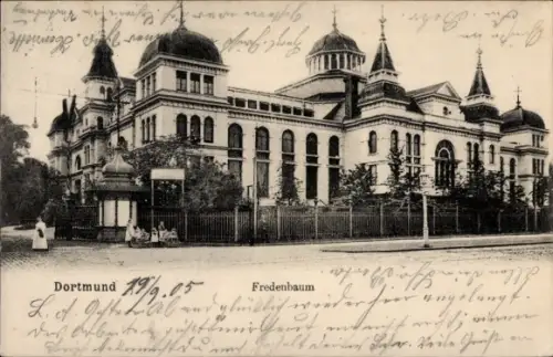 Ak Nordstadt Dortmund im Ruhrgebiet, Fredenbaum Park,  Fredenbaum