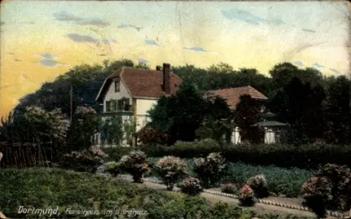 Ak Hohensyburg Syburg Dortmund,  Forsthaus im Burgholz