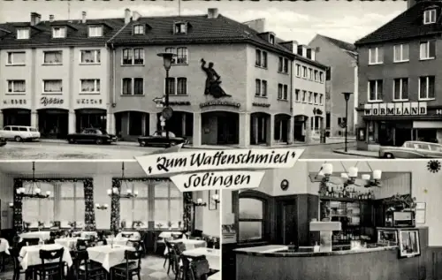 Ak Solingen im Bergischen Land, Gasthof Zum Waffenschmied