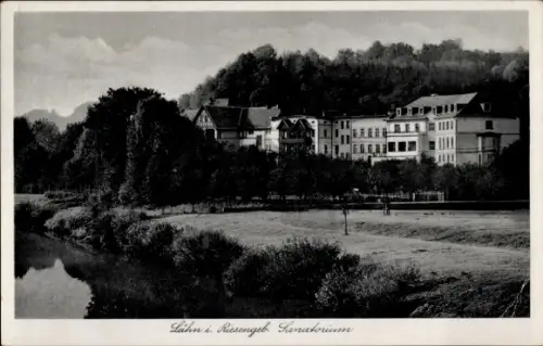 Ak Wleń Lähn am Bober Schlesien, Sanatorium