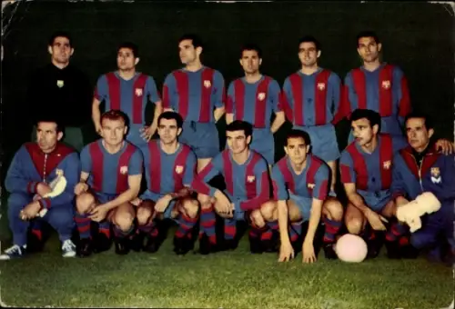 Ak Barcelona Katalonien Spanien, C.F. Barcelona, Fußballmannschaft