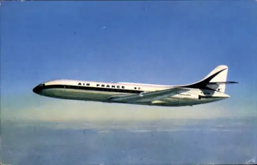 Ak Französisches Passagierflugzeug, Air France, Caravelle