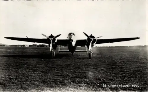 Ak Avion Breguet 690, Triplace de chasse et Bombardment leger, französisches Militärflugzeug