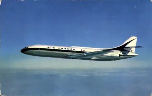 Ak Französisches Passagierflugzeug, Air France, Caravelle