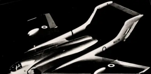 Ak Niederländisches Kampfflugzeug, Nachtjäger De Havilland DH 110, WG236