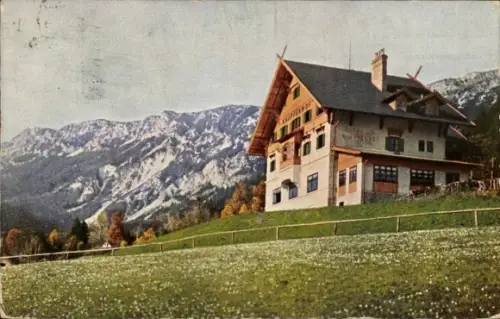 Ak Reichenau an der Rax Niederösterreich, Kronichs Touristenhaus Knapphof