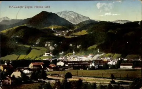 Ak Hallein Tennengau in Salzburg, schöne Detailansicht