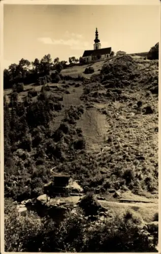 Ak Gramastetten Oberösterreich, An der Robl, Kirche