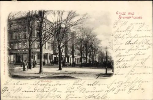 Ak Geestemünde Bremerhaven,  Photographie & Verlag v. W. Sender & Sohn, Geestemünde