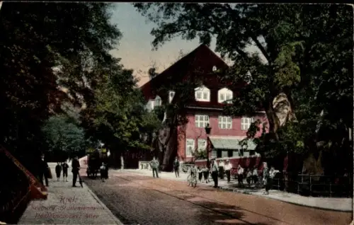Ak Kiel,  Studentenheim, Düsternbrooker Allee