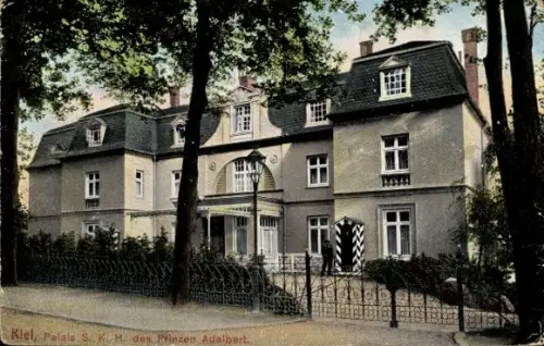 Ak Düsternbrook Kiel, Palais des Prinzen Adalbert