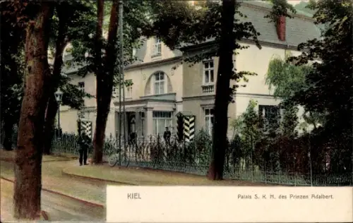 Ak Düsternbrook Kiel, Palais des Prinzen Adalbert
