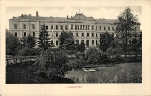 Ak Freiberg in Sachsen, Landgericht Freiberg