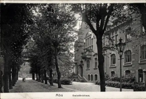 Ak Moers am Niederrhein, Kreisständehaus