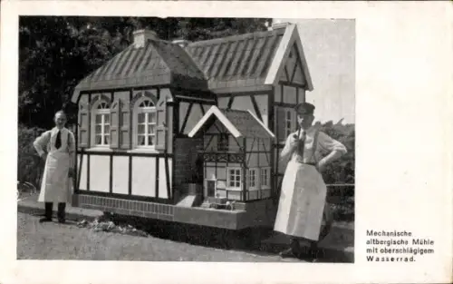 Ak Höhscheid Solingen, Mechanische altbergische Mühle, Heinrich Greis, Karl Pfuhler