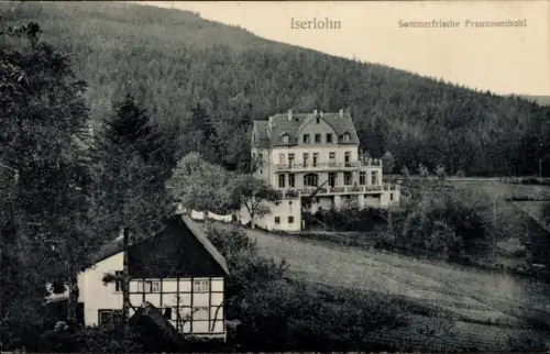 Ak Iserlohn im Märkischen Kreis, Sommerfrische Franzosenhohl