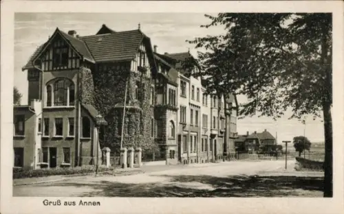 Ak Annen Witten an der Ruhr, Straßenansicht