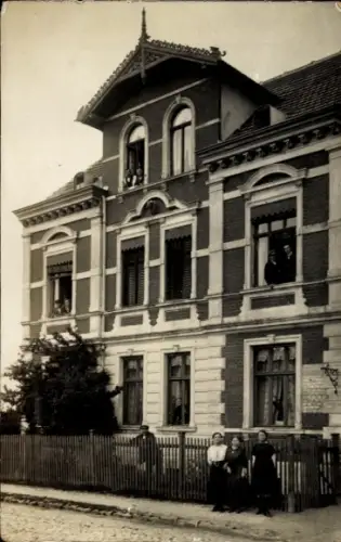 Foto Ak Magdeburg an der Elbe, Villa