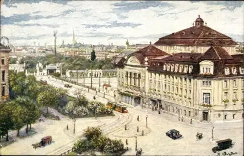 Künstler Ak Wien, Konzerthaus