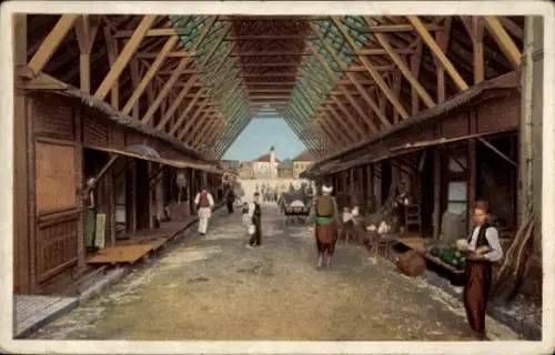 Ak Banja Luka Bosnien Herzegowina, Markthalle