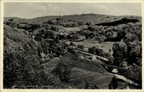 Ak Stolberg im Harz, Tyratal, Panorama