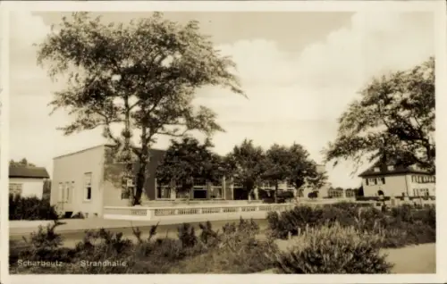 Ak Ostseebad Scharbeutz in Holstein,  Strandhalle