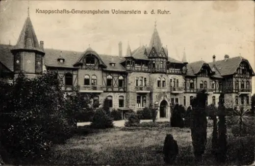 Ak Volmarstein Wetter an der Ruhr, Knappschafts-Genesungsheim, Volmarstein a. d. Ruhr