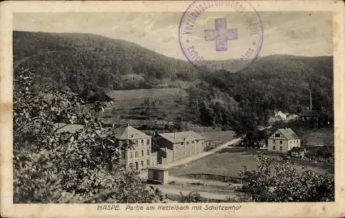 Ak Haspe Hagen Westfalen,  Kettelbach, Schützenhof