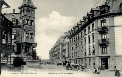 Ak Oerlikon Zürich Stadt Schweiz, Gubelstraße
