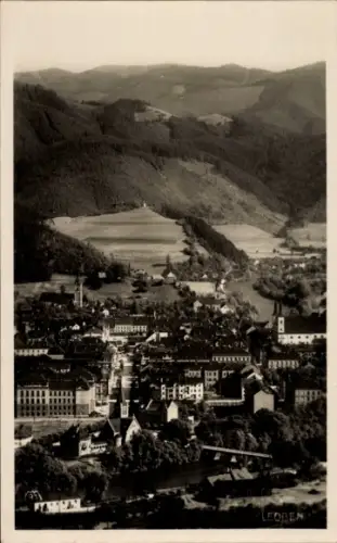 Ak Leoben Steiermark, Teilansicht