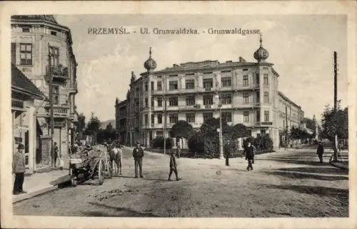 Ak Przemyśl Polen, Grunwaldgasse