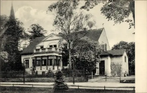 Ak Berlin Neukölln Britz, Pfarrhaus
