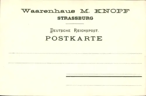 Ak Strasbourg Straßburg Elsass Bas Rhin, Ruprechtsauer-Allee