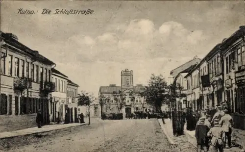 Ak Kutno Polen, Schlossstraße