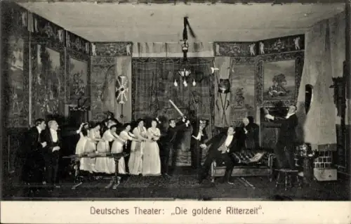 Ak Hannover in Niedersachsen, Deutsches Theater, Die goldene Ritterzeit