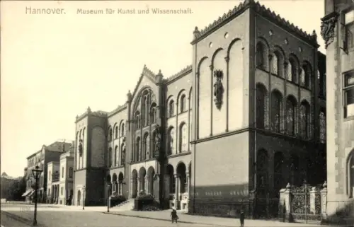 Ak Hannover, Museum für Kunst und Wissenschaft