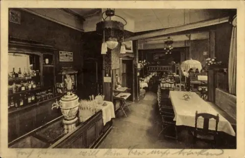 Ak Hannover List, Café und Restaurant Hohenstaufen, Göbenstraße Ecke Robertstraße, W. Steinmacher